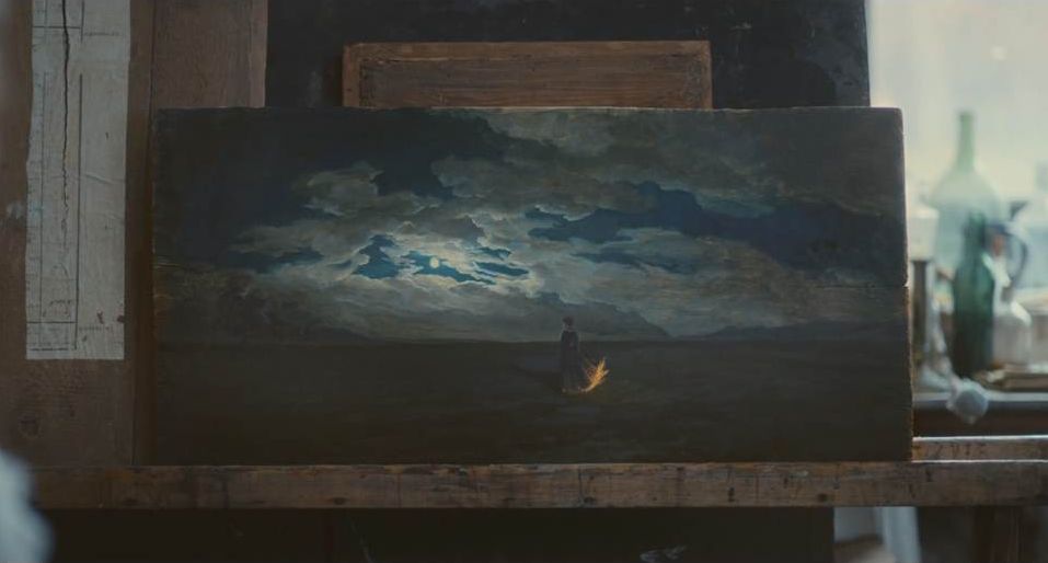 Sobre o Olhar e a “jovem em chamas”